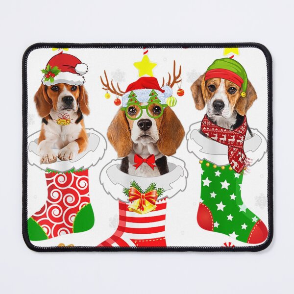 Item preview, Christmas Pajama Beagle Dog Lover Xmas Socks designed and sold by unhdisoz.