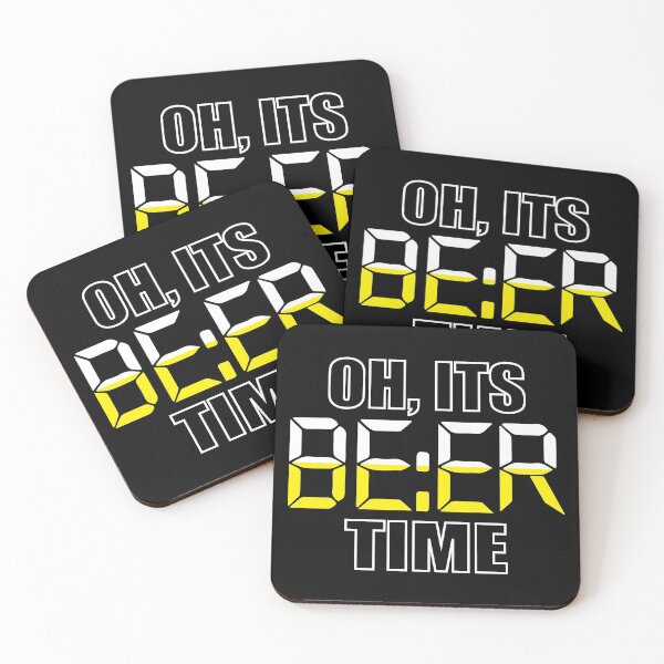 Item preview, Oh, its beer time! Time to drink beer designed and sold by Hypershirty.