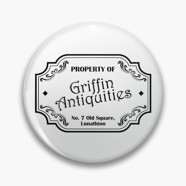 Item preview, Crescent City Property of Griffin Antiquities Sign designed and sold by GinaBirki.