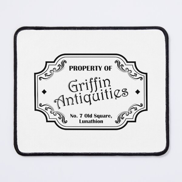 Item preview, Crescent City Property of Griffin Antiquities Sign designed and sold by GinaBirki.