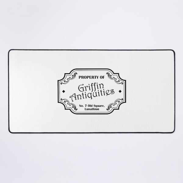 Item preview, Crescent City Property of Griffin Antiquities Sign designed and sold by GinaBirki.