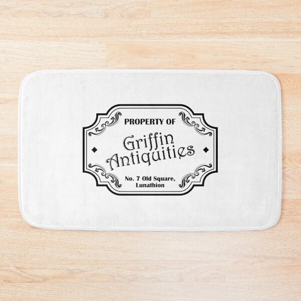 Item preview, Crescent City Property of Griffin Antiquities Sign designed and sold by GinaBirki.