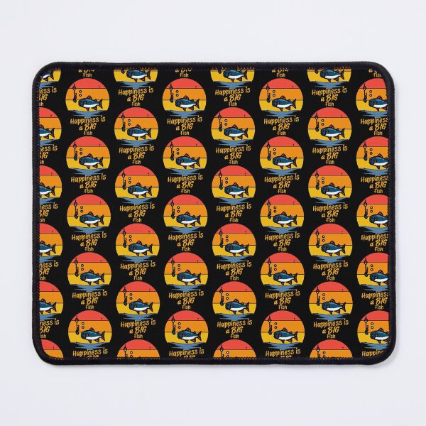 Item preview, Happiness is a big fish-fishing. designed and sold by DesignedBySnip.