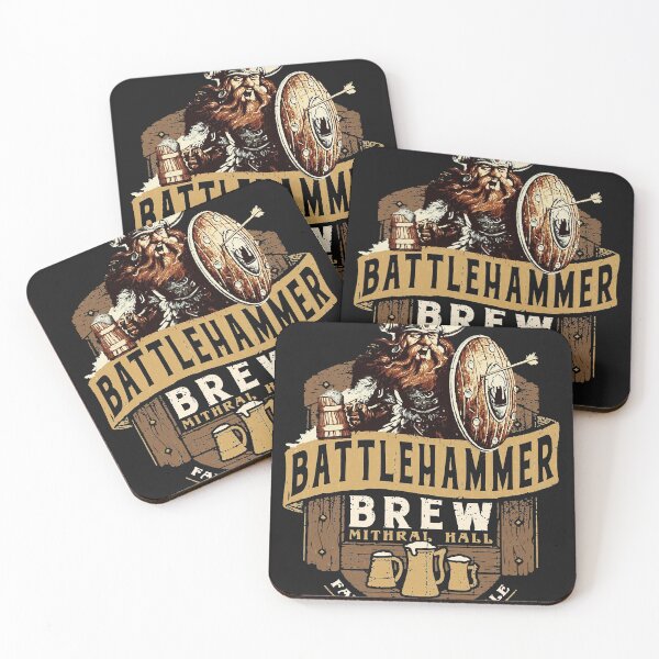 Artikelvorschau, Battlehammer Brew Bruenor Realms Classic T-Shirt entworfen und verkauft von eileenollins.