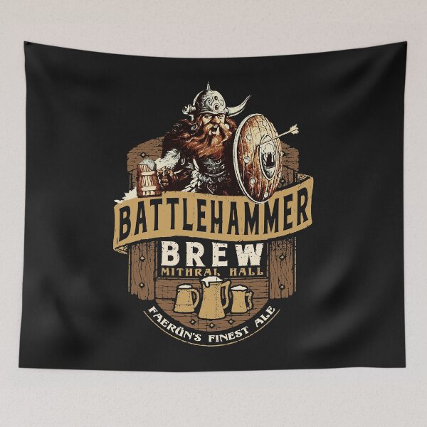 Item preview, Battlehammer Brew Bruenor Realms Camiseta clásica designed and sold by eileenollins.