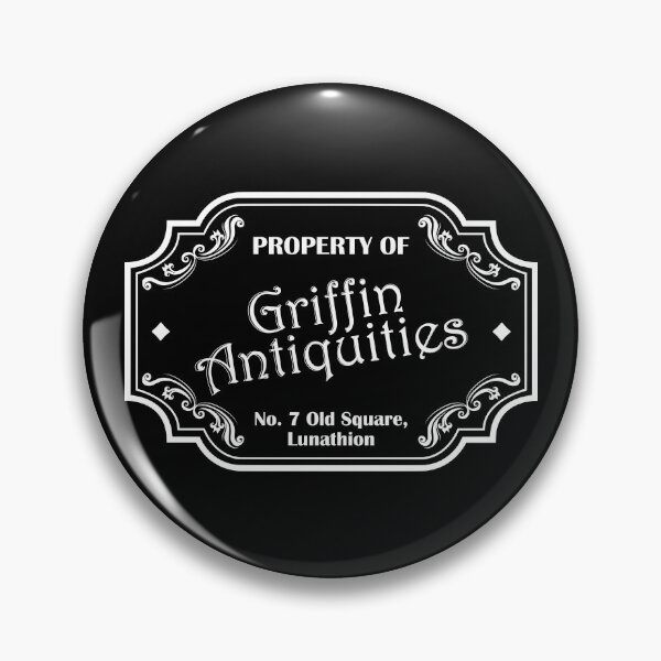Item preview, Crescent City Property of Griffin Antiquities Sign designed and sold by GinaBirki.