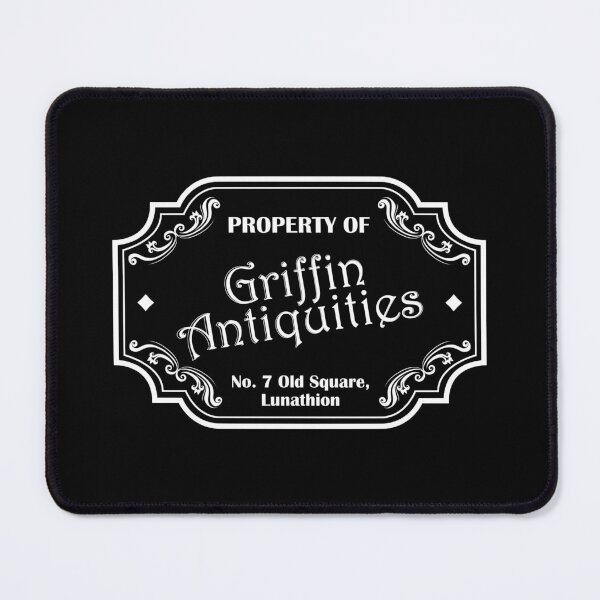 Item preview, Crescent City Property of Griffin Antiquities Sign designed and sold by GinaBirki.