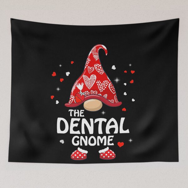 Item preview, Funny The Dental Hygienist Gnome Valentines Christmas Pajama designed and sold by ArcherChris.