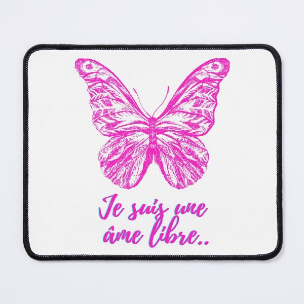 Item preview, I am a free soul- popular french words quotes theme gifts (pink) designed and sold by RebelliousRosee.
