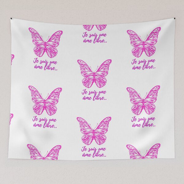 Item preview, I am a free soul- popular french words quotes theme gifts (pink) designed and sold by RebelliousRosee.
