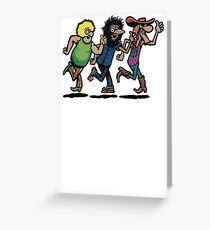 The Fabulous Furry Freak Brothers Greeting Card