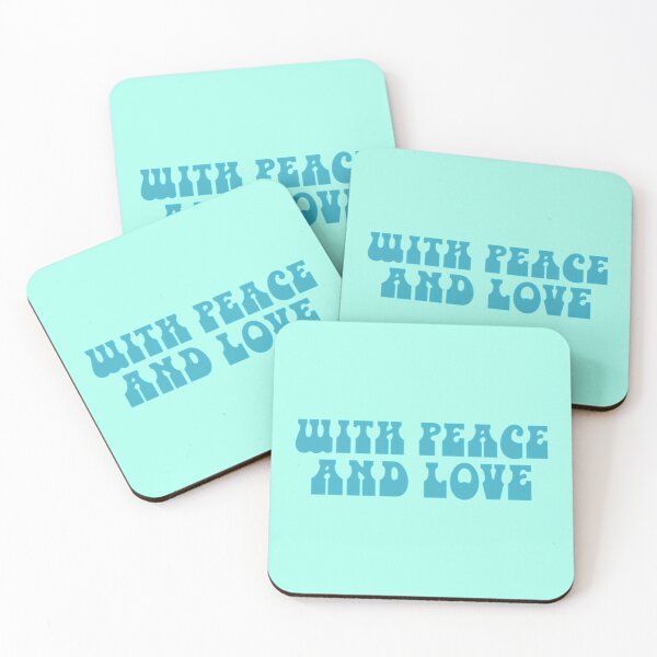Item preview, With Peace and Love - Blue designed and sold by geogremichael46.
