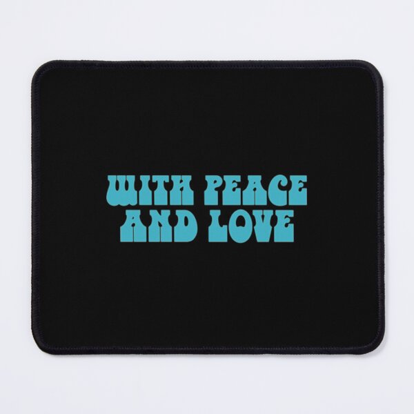 Item preview, With Peace and Love - Blue designed and sold by geogremichael46.