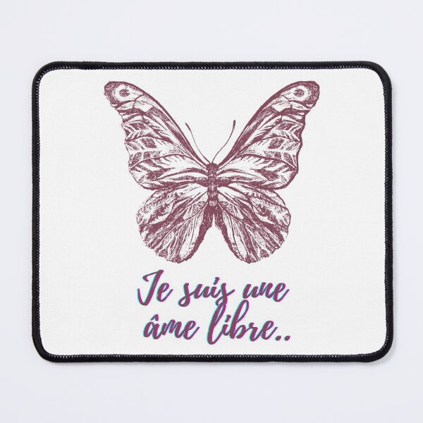 Item preview, I am a free soul- popular french words quotes theme gifts (maroon) designed and sold by RebelliousRosee.