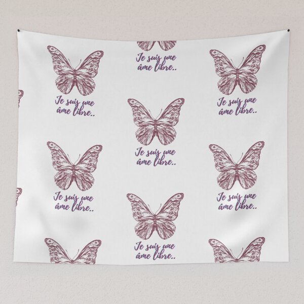 Item preview, I am a free soul- popular french words quotes theme gifts (maroon) designed and sold by RebelliousRosee.