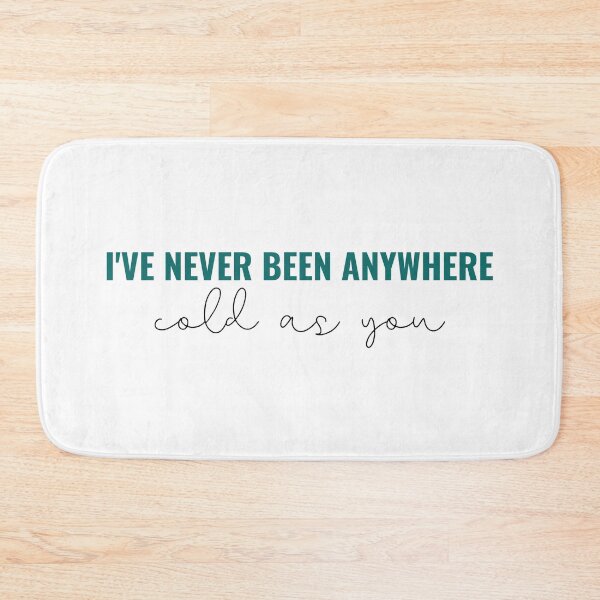 Item preview, Ive never been anywhere cold as you - Taylor Swift Debut designed and sold by bombalurina.