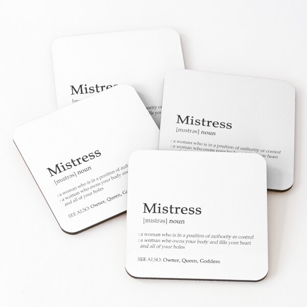 Item preview, Mistress Dictionary Definition  designed and sold by Sinup-Studio.