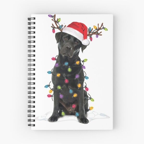 Item preview, Black Lab Labrador Christmas Tree Light Pajama Dog Xmas Gift Sweatshirt designed and sold by leminhc.