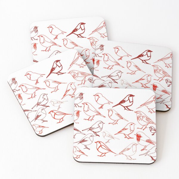 Item preview, Single line robins designed and sold by KaiFulford.