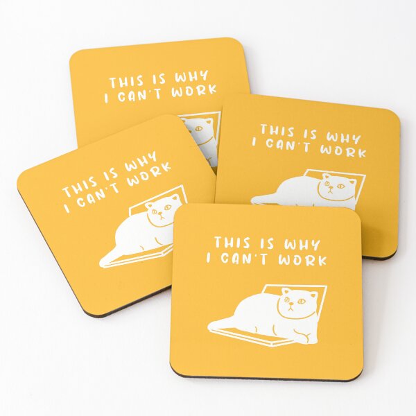 Item preview, Cat on the laptop - This is why I can't work designed and sold by lovepoem7.
