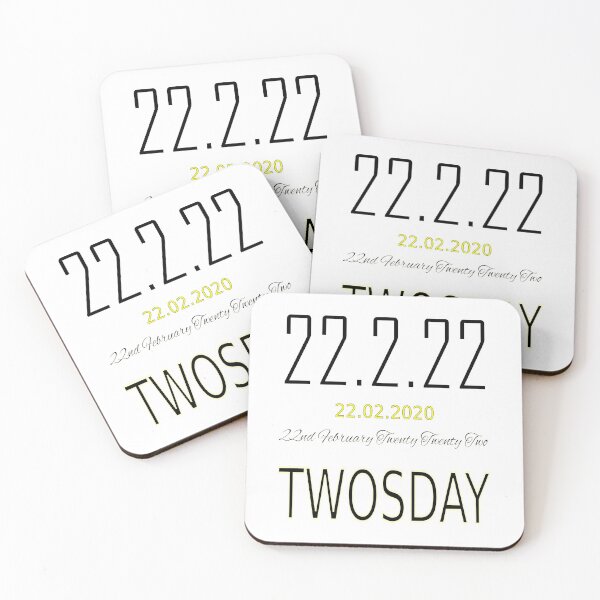 Item preview, It's Twosday Tuesday February 22nd 2022 say it how you like designed and sold by CottagePop.