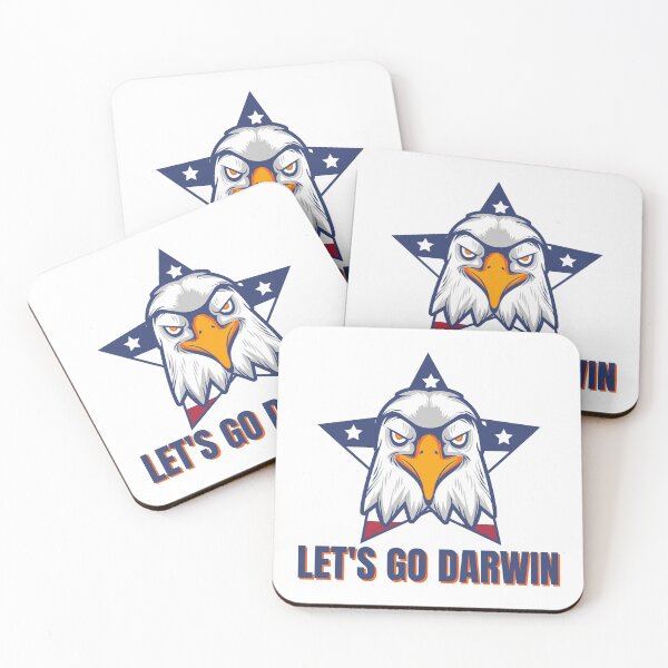 Item preview, Let's Go Darwin Eagle Patriotic Freedom Funny Political Design designed and sold by Nathalie Aynié.