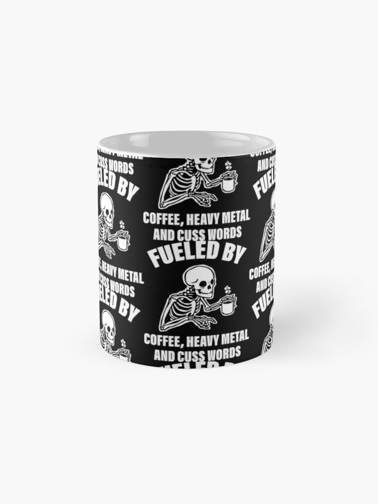 Black Metal Coffee Coffee Mug for Sale by DarkRobots