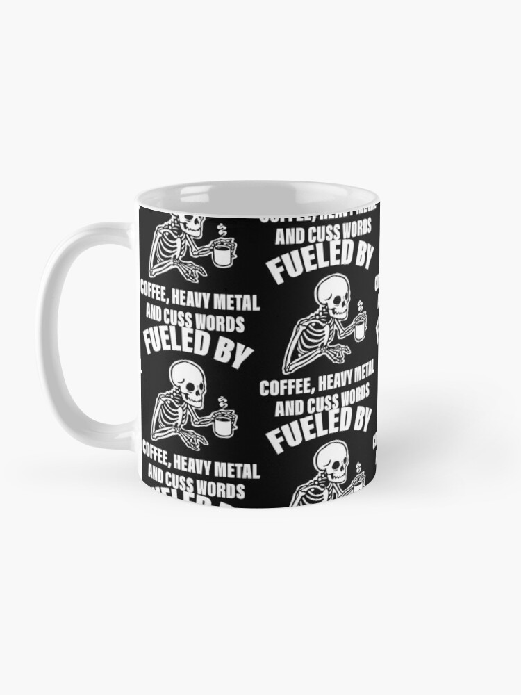 Black Metal Coffee Coffee Mug for Sale by DarkRobots