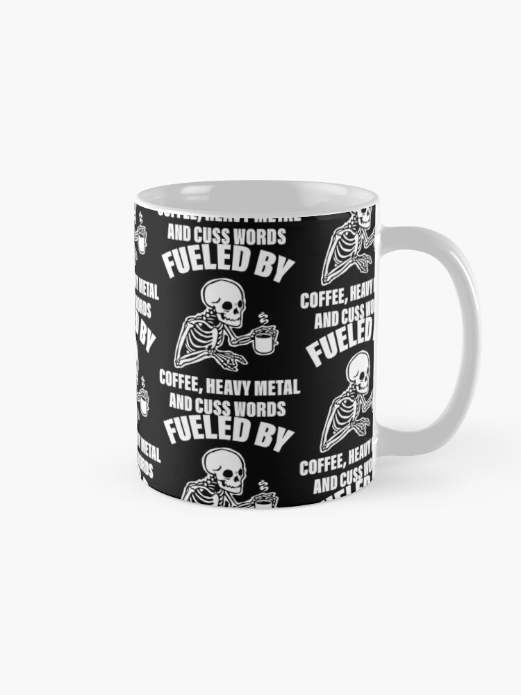 Black Metal Coffee Coffee Mug for Sale by DarkRobots