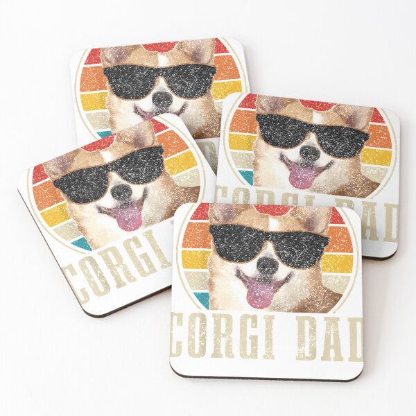 Item preview, Corgi Dad Vintage Sunglasses Funny Corgi Dog Owner designed and sold by unhdisoz.