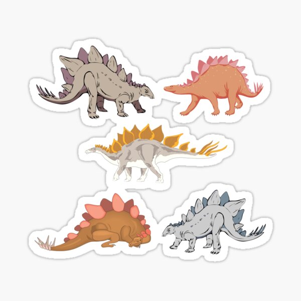 Classic Dinasaur Sticker Pack Sticker