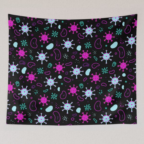 Item preview, Coronavirus, bacteria and viruses designed and sold by IrinaVaneeva.