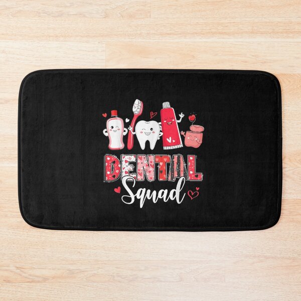 Artikelvorschau, Dental Squad Dental Assistant Dentist Happy Valentine's Day T-Shirt entworfen und verkauft von Acton-Maran.