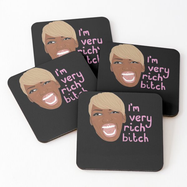 Artikelvorschau, Real Housewives RHOA T-Shirt - Nene Leakes - I'm Very Rich Bitch - Atlanta Classic entworfen und verkauft von ThomasinaGreen.
