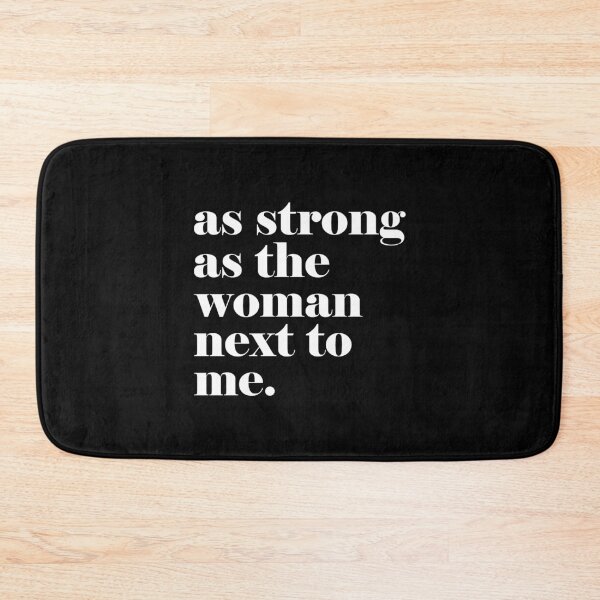 Item preview, As strong as the woman next to me designed and sold by MachioCooran.