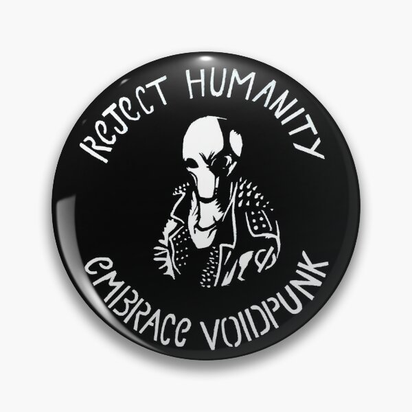 Item preview, reject humanity embrace voidpunk designed and sold by Fiburnin.