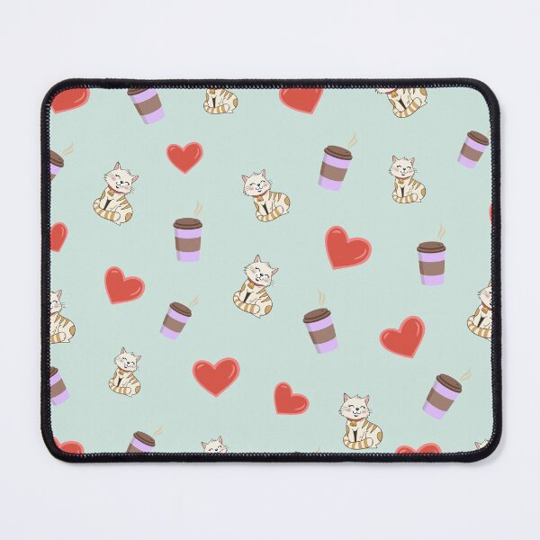 Item preview, Cat Coffee Heart designed and sold by RMelissart.