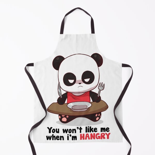 Item preview, You won't like me when I'm hangry! Hungry Panda! Feed Me Now! designed and sold by Mini Pandas.