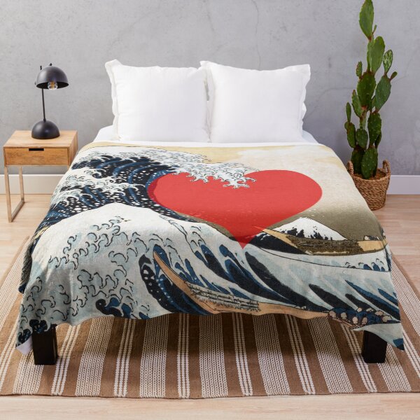 Item preview, Great Wave Kanagawa with Heart designed and sold by Pavnud.