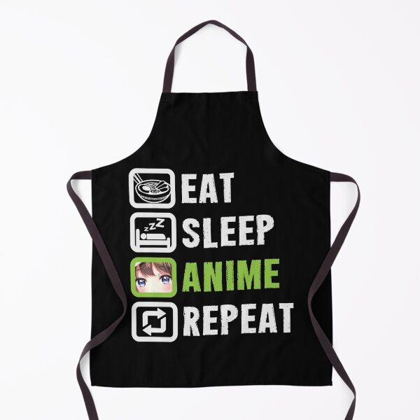 Item preview, I Eat Sleep Anime Repeat Ramen Kawaii designed and sold by James Lewis.