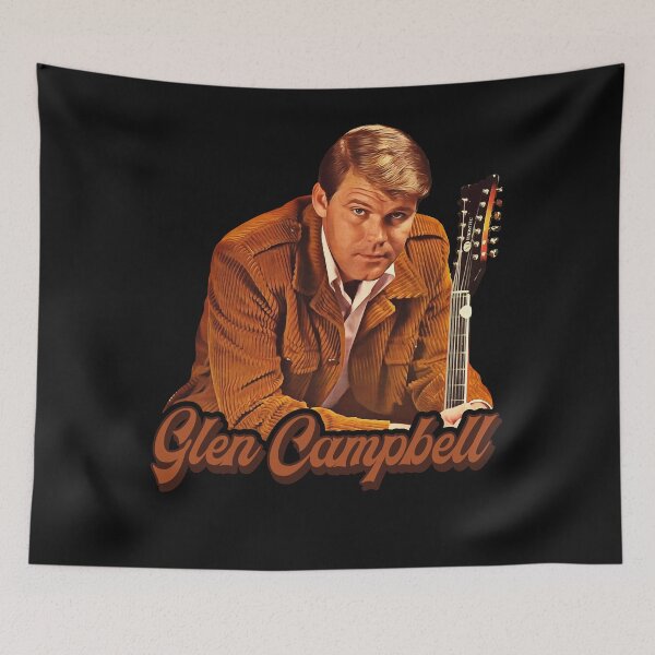Item preview, Glen Campbell Retro 70s Colorway Classic T-Shirt designed and sold by Christoler.