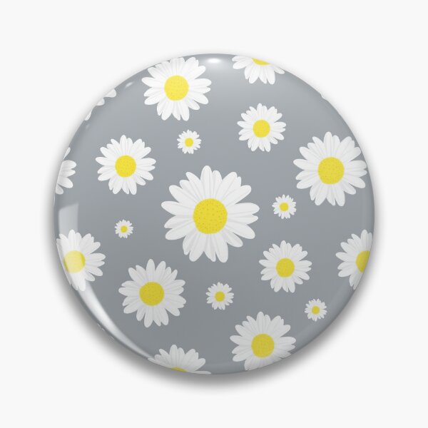 Item preview, Yellow and White Daisy Flower Pattern designed and sold by Kalite.