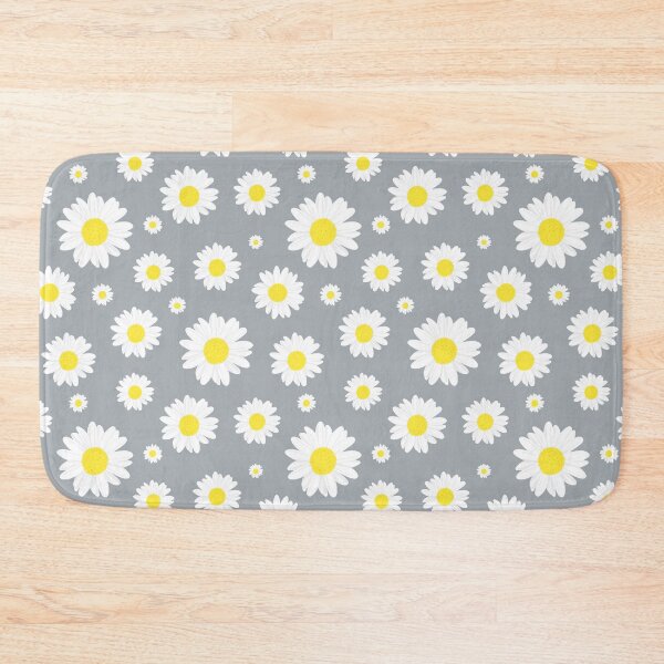 Item preview, Yellow and White Daisy Flower Pattern designed and sold by Kalite.