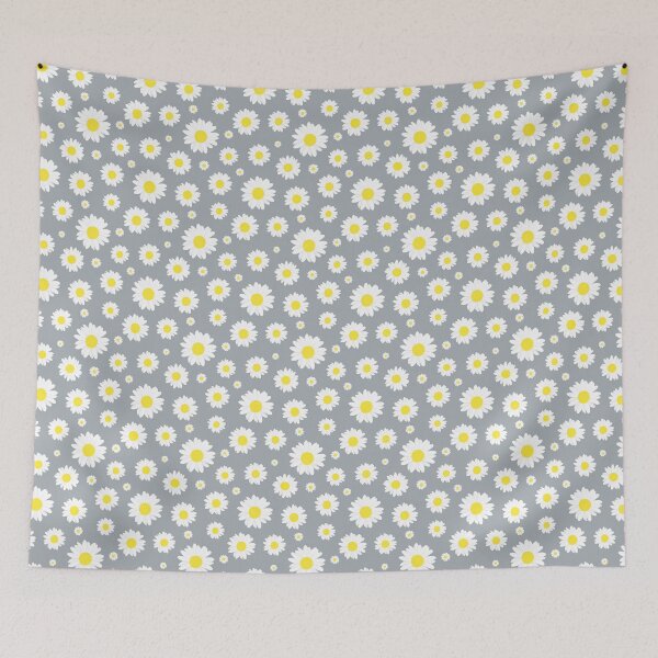 Item preview, Yellow and White Daisy Flower Pattern designed and sold by Kalite.