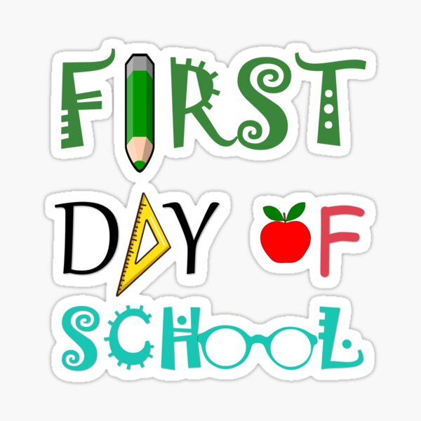 Item preview, First Day Of School designed and sold by FZ Collections.