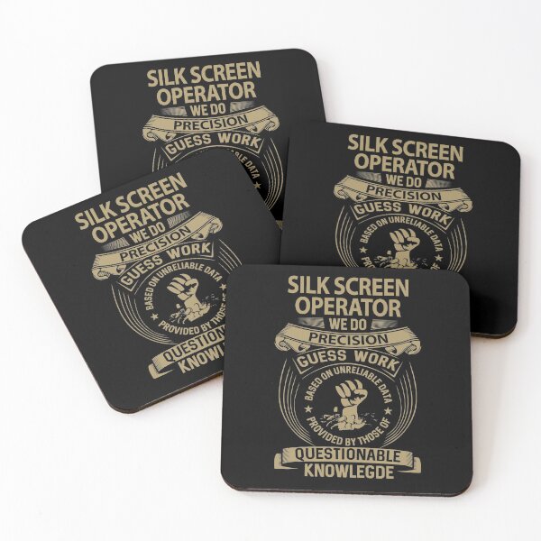 Item preview, Silk Screen Operator T Shirt - We Do Precision Job Gift Item Tee designed and sold by natalinedk.