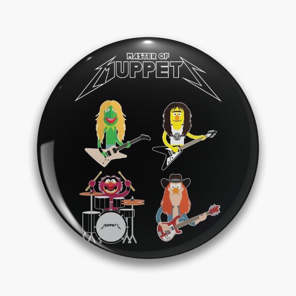 Item preview, Master of Muppets - Muppets as Metallica Band Classic  designed and sold by cohennoel.