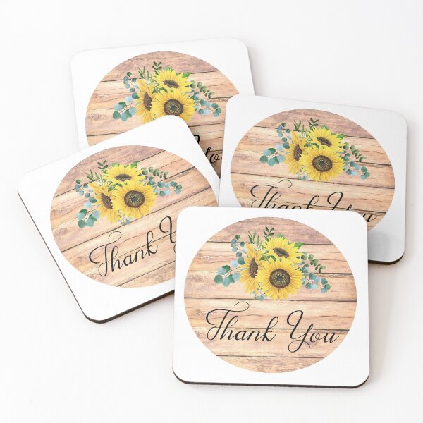 Item preview, Rustic Sunflower - Thank You designed and sold by BlushPearls.
