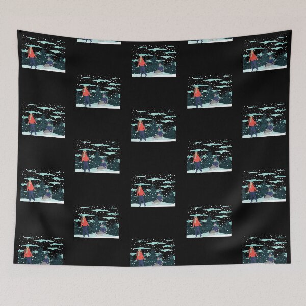 Item preview, Happy Mother and Kid Sledging through the Snow designed and sold by The-Muse.