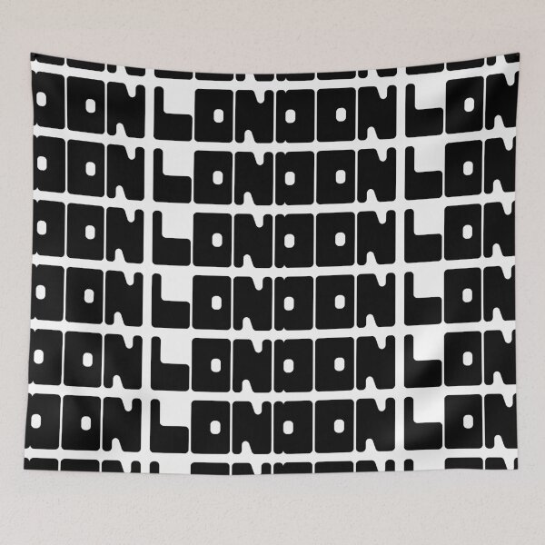 Item preview, London - Black designed and sold by boxedspaper.